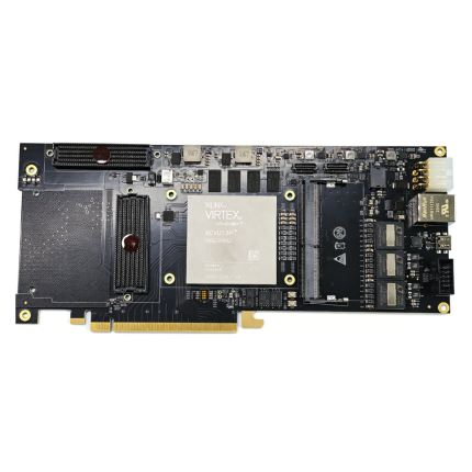 AMD Xilinx XCVU13P Virtex UltraScale+ FPGA PCIE сверхвысокопроизводительная плата разработки