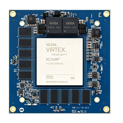 AMD Xilinx XCVU9P Virtex UltraScale+ FPGA высокоскоростной оптический ядро-модуль (вычислительная версия)